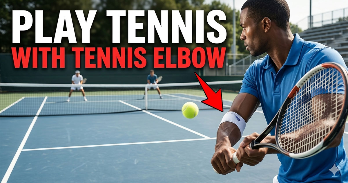 How to Play Tennis With Tennis Elbow