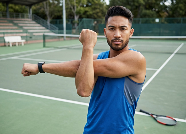 Shoulder cross-body stretch